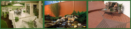 Decking and Fencing photo collage